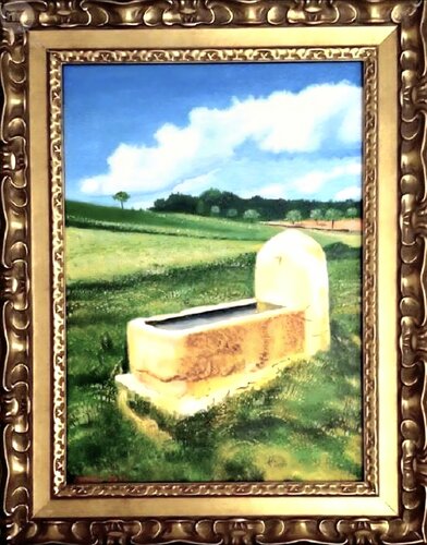 PILÓN DEL MOLINAR. by José Báidez González, Painting for Sale on Select