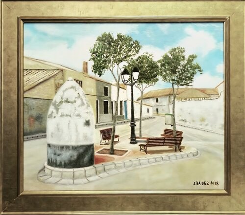 ALJIBE DE ARGAMASÓN. by José Báidez González, Painting for Sale on Select