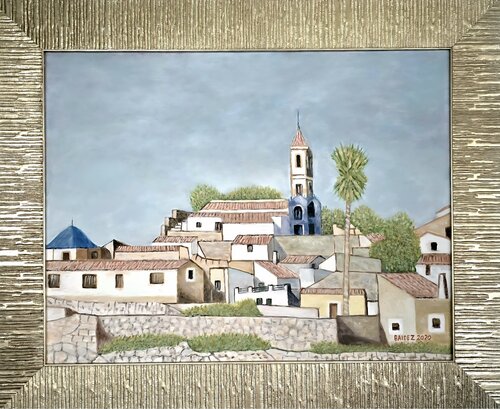 Iglesia del Rosario. Hellín. by José Báidez González, Painting for Sale on Select