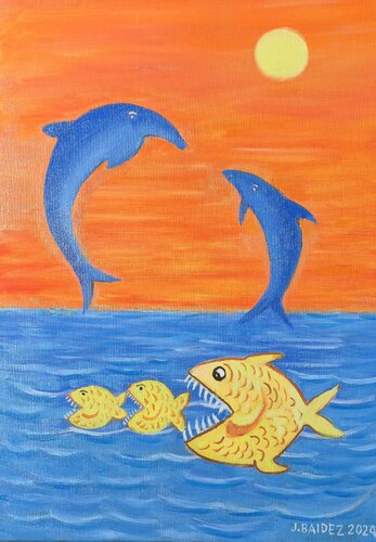 DOBLE MUNDO. by José Báidez González, Painting for Sale on Select