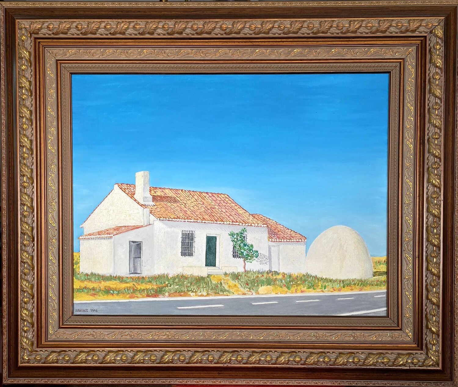 CUCO DE LA MOTA. EL SALOBRAL. José Báidez González Original painting for sale