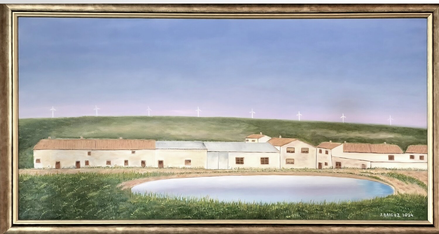 LAVAJO CAÑADA MOLINA José Báidez González Original painting for sale