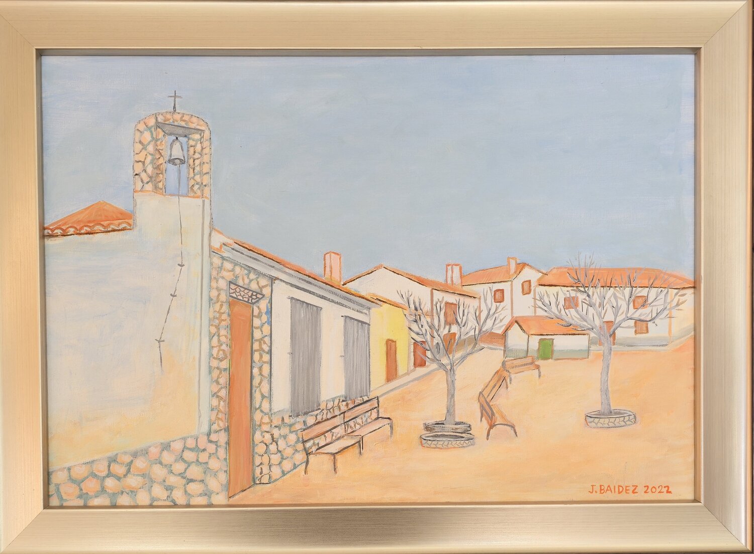 ERMITA de la  Herrería. José Báidez González Original painting for sale