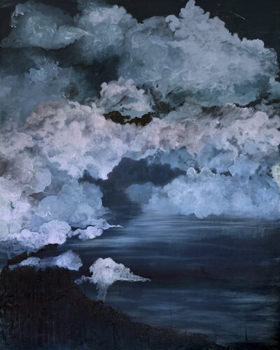 and her moody older sister by Caitlin Schumacher, Painting for Sale on Select