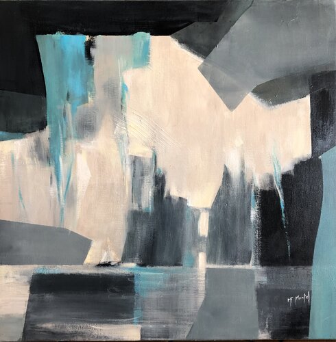 Aventure arctique by Fanou Montel, Painting for Sale on Select