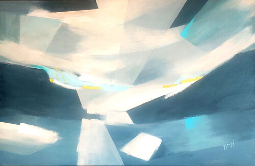 Quand le ciel s'en mêle by Fanou Montel, Painting for Sale on Select