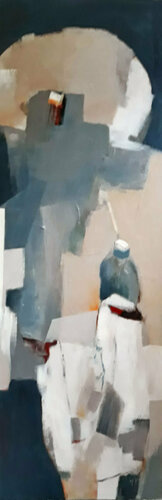 Présence by Fanou Montel, Painting for Sale on Select