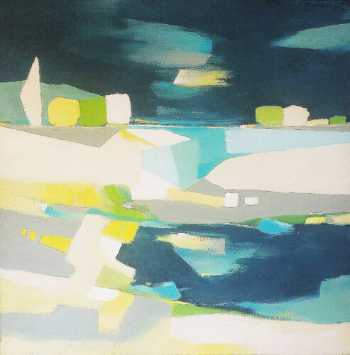 Juste être là by Fanou Montel, Painting for Sale on Select