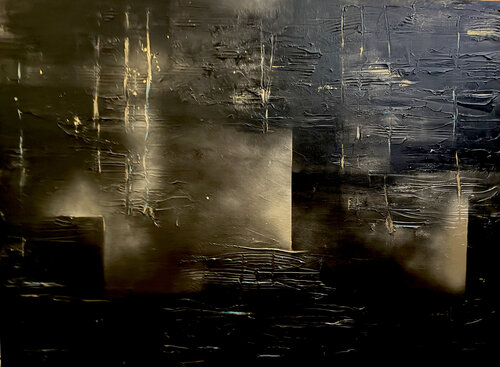 Inclusions by Fanou Montel, Painting for Sale on Select