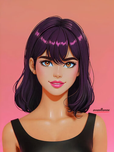 ciao Ludovica by Reginaldo Albanese, Painting for Sale on Select