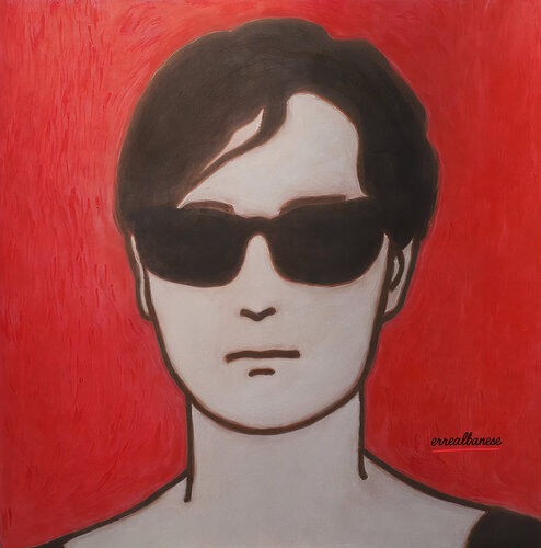"Senza Sguardo" by Reginaldo Albanese, Painting for Sale on Select