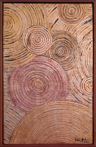 Galaxie du cigare beta by Victor Abel, Painting for Sale on Select