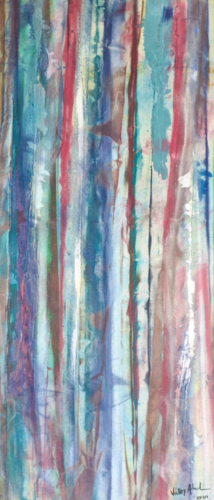 Vous avez dit mètres d'expressionnisme abstrait vendu au mètre ? by Victor Abel, Painting for Sale on Select