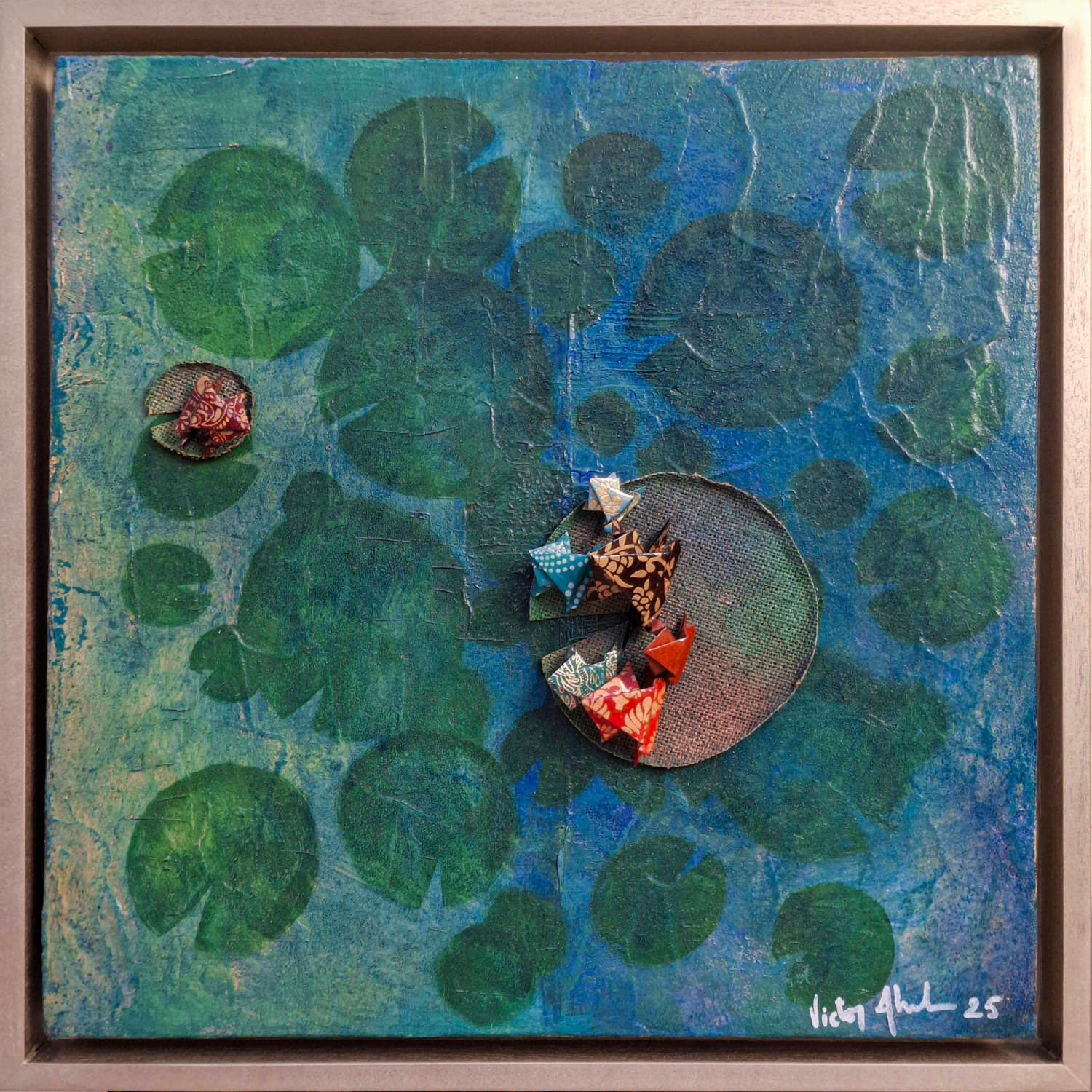 Le Radeau de la Méduse ou presque ! Victor Abel Original painting for sale