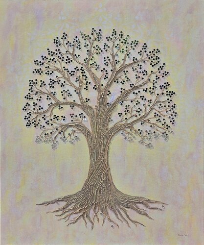 The Ancestral Tree by Victoria Shul, Painting for Sale on Select