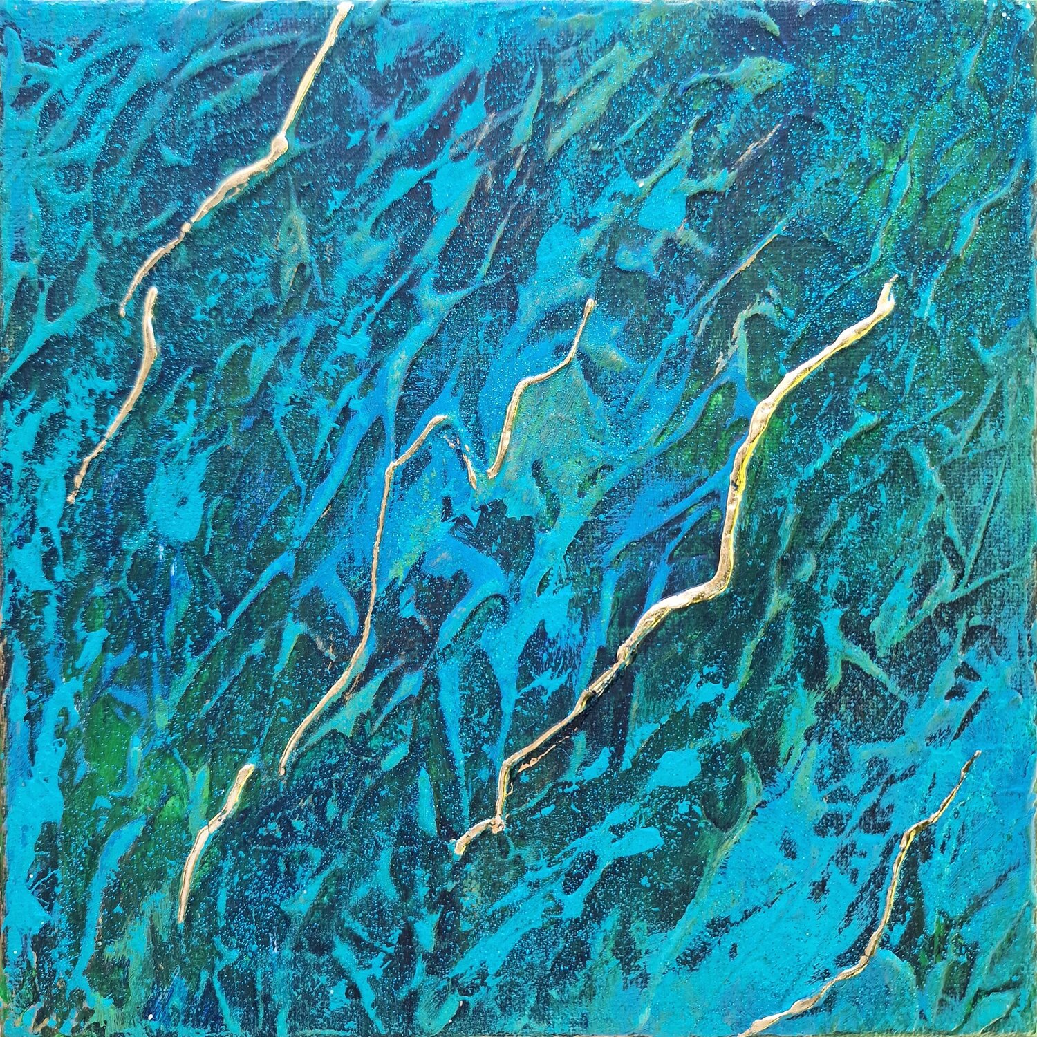 Deep Current Victoria Shul Original painting for sale