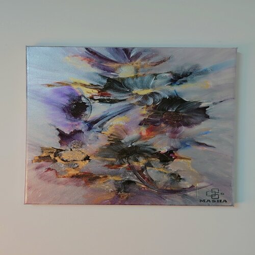 Флоральный шторм by MASHA NARODIZKI, Painting for Sale on Select