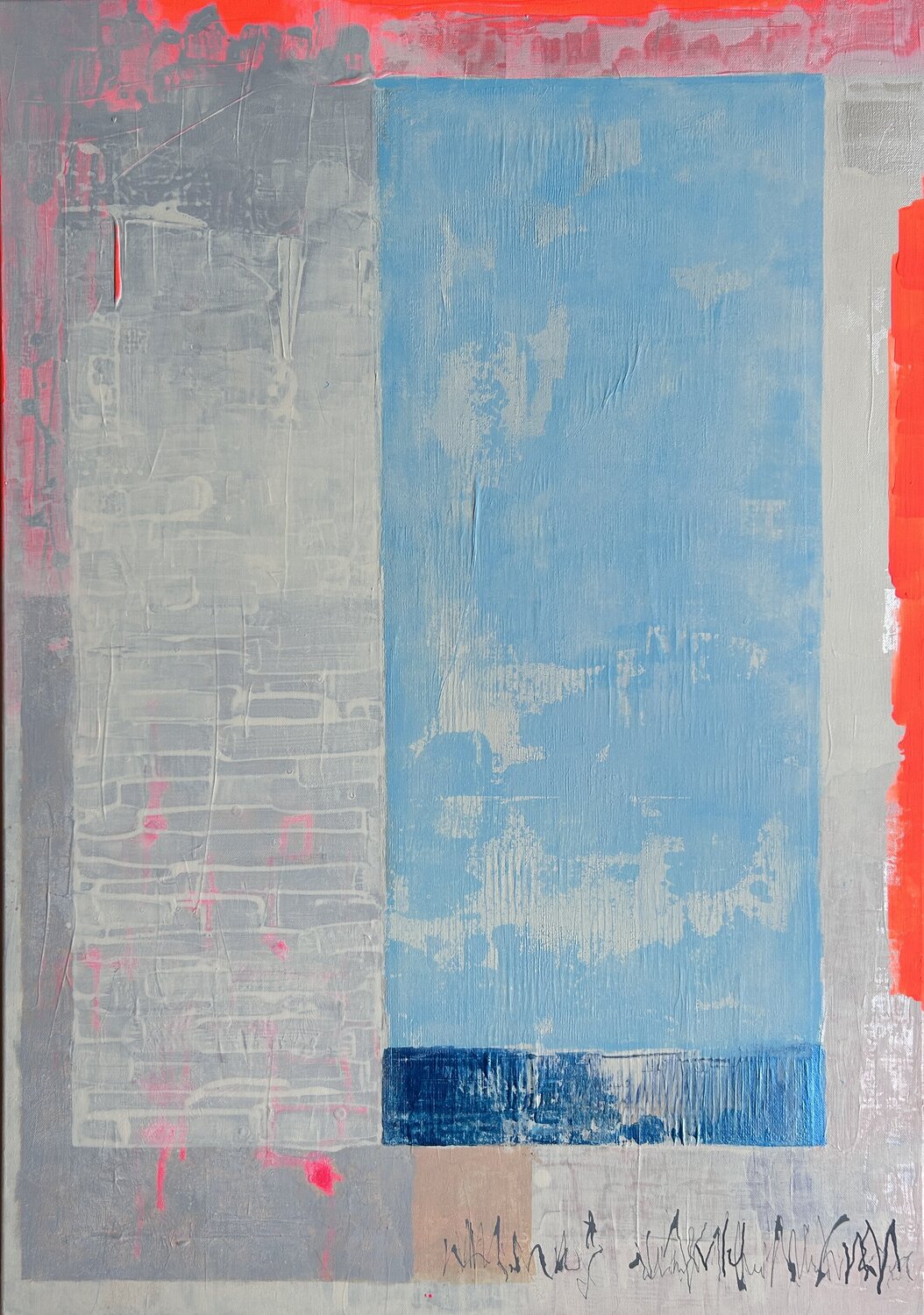 Prominent Kristin Gezorreck Original painting for sale