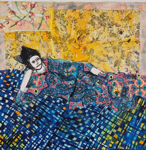 Madame Butterfly by Judith Breuer, Painting for Sale on Select