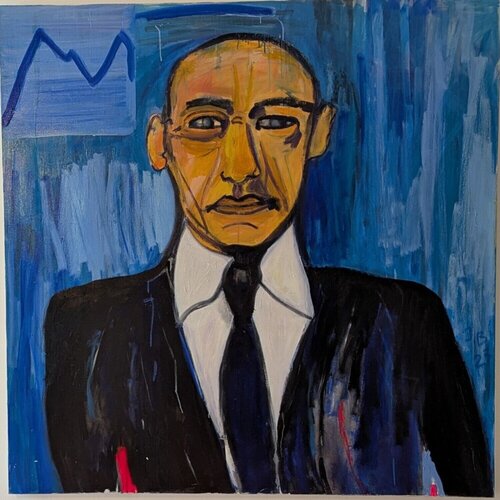 Modern People by Judith Breuer, Painting for Sale on Select