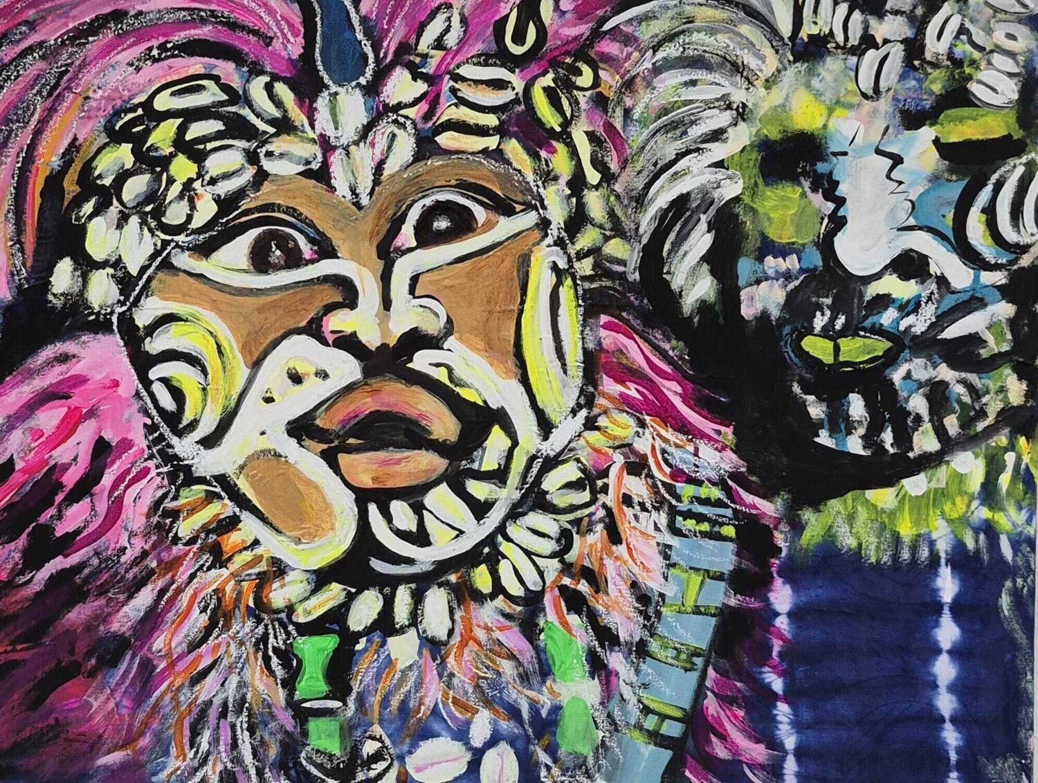 nangadef Judith Breuer Original painting for sale