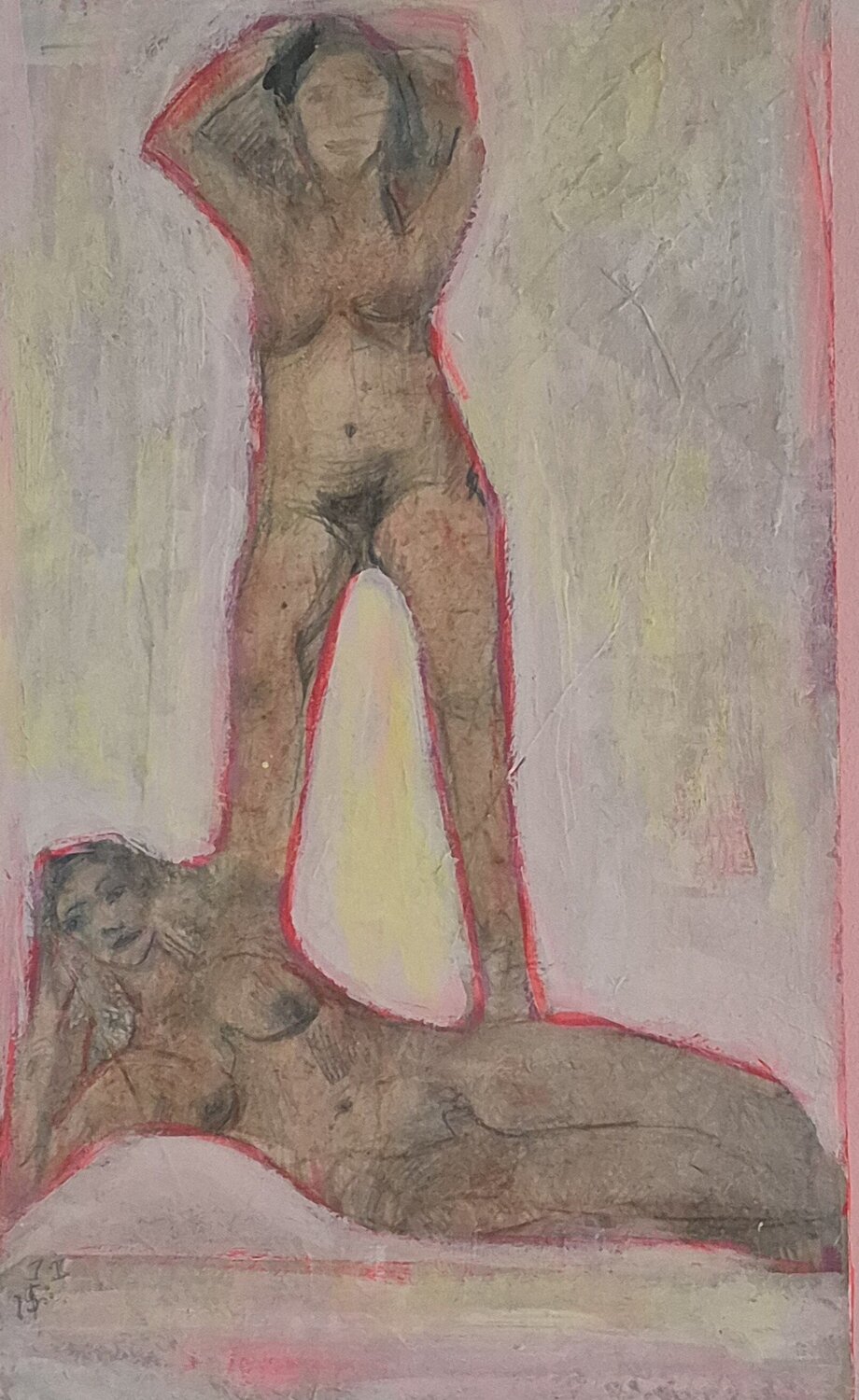 nu Judith Breuer Original painting for sale