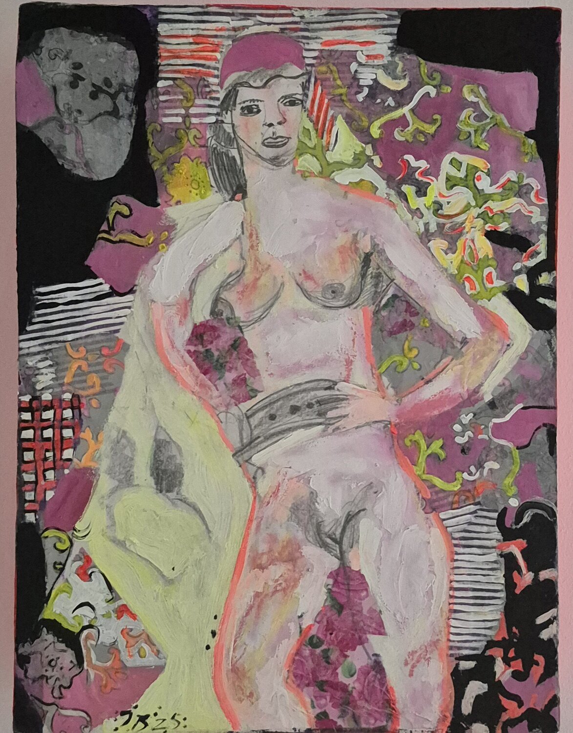 nu Judith Breuer Original painting for sale