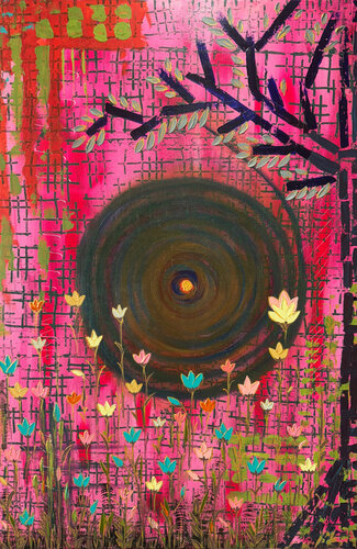 Life: Garden of Life by Rupali Mansinghka, Painting for Sale on Select