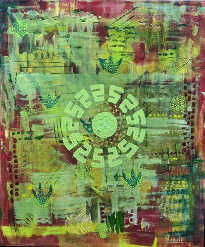 Beauty of Life by Rupali Mansinghka, Painting for Sale on Select