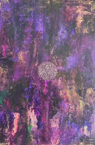 Energy: Cosmos-Into the Unknown by Rupali Mansinghka, Painting for Sale on Select