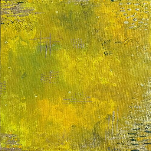 Energy: Finding the Rhythm (yellow) by Rupali Mansinghka, Painting for Sale on Select