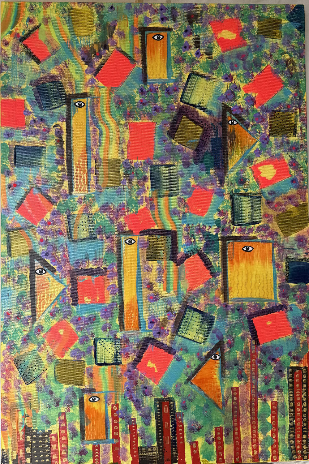 Hello Rupali Mansinghka Original painting for sale