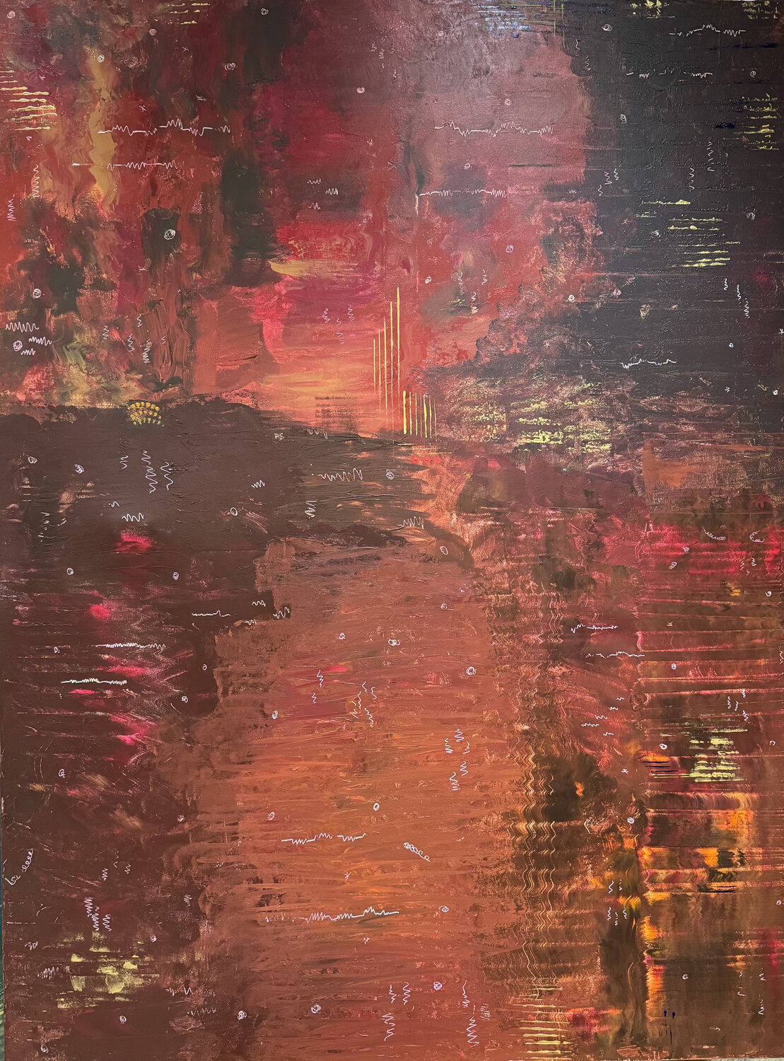 Energy 1 Rupali Mansinghka Original painting for sale