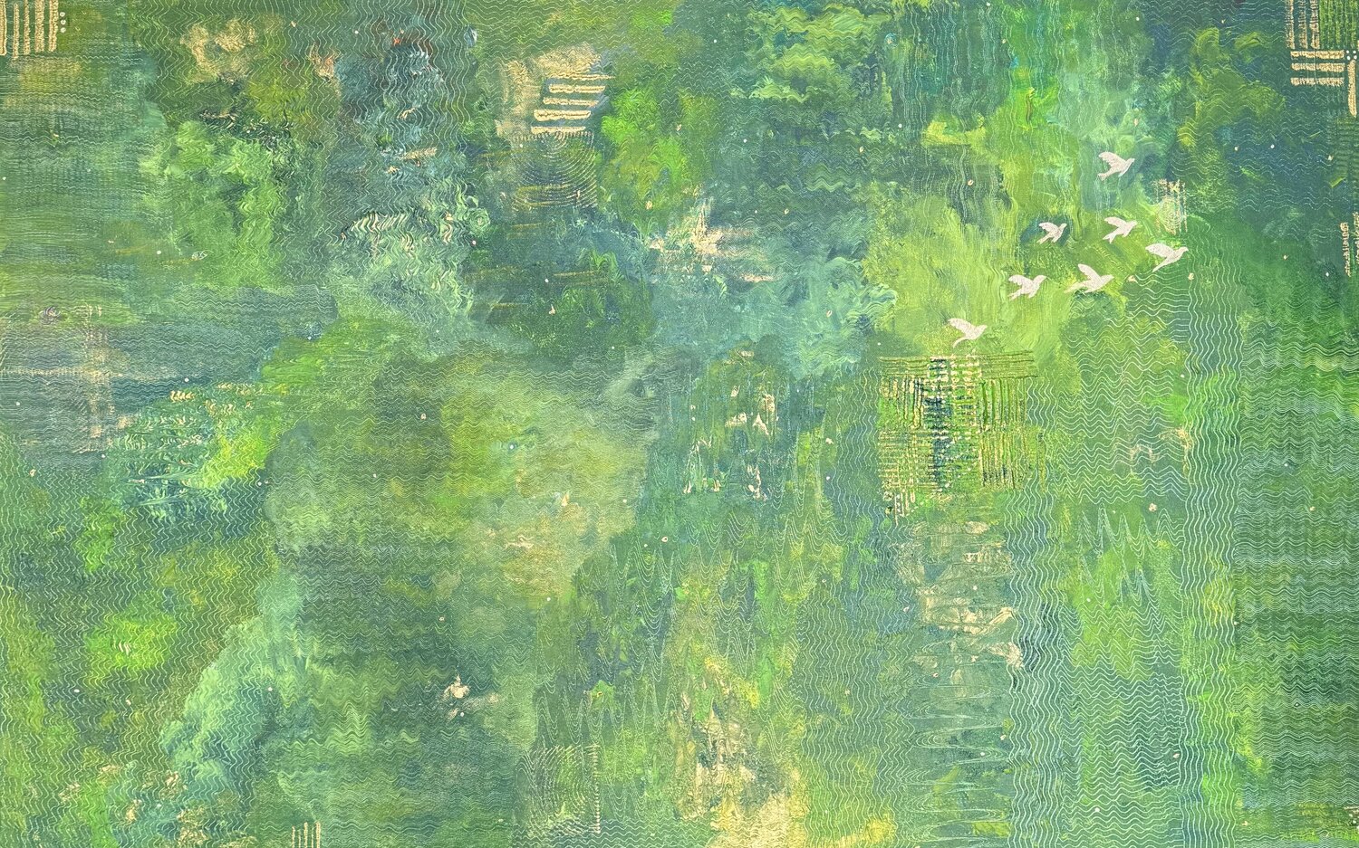 Energy: Enchanted Forest Rupali Mansinghka Original painting for sale