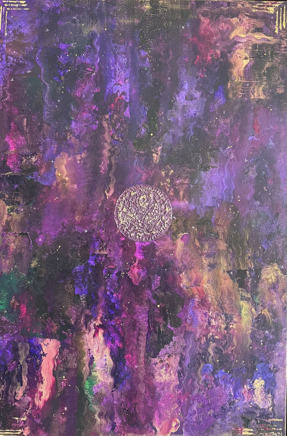 Energy: Cosmos-Into the Unknown Rupali Mansinghka Original painting for sale