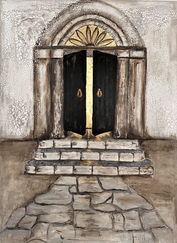 The invitation by NIENKE VISSCHER, Painting for Sale on Select