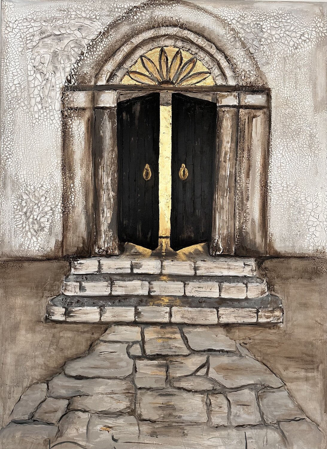 The invitation NIENKE VISSCHER Original painting for sale