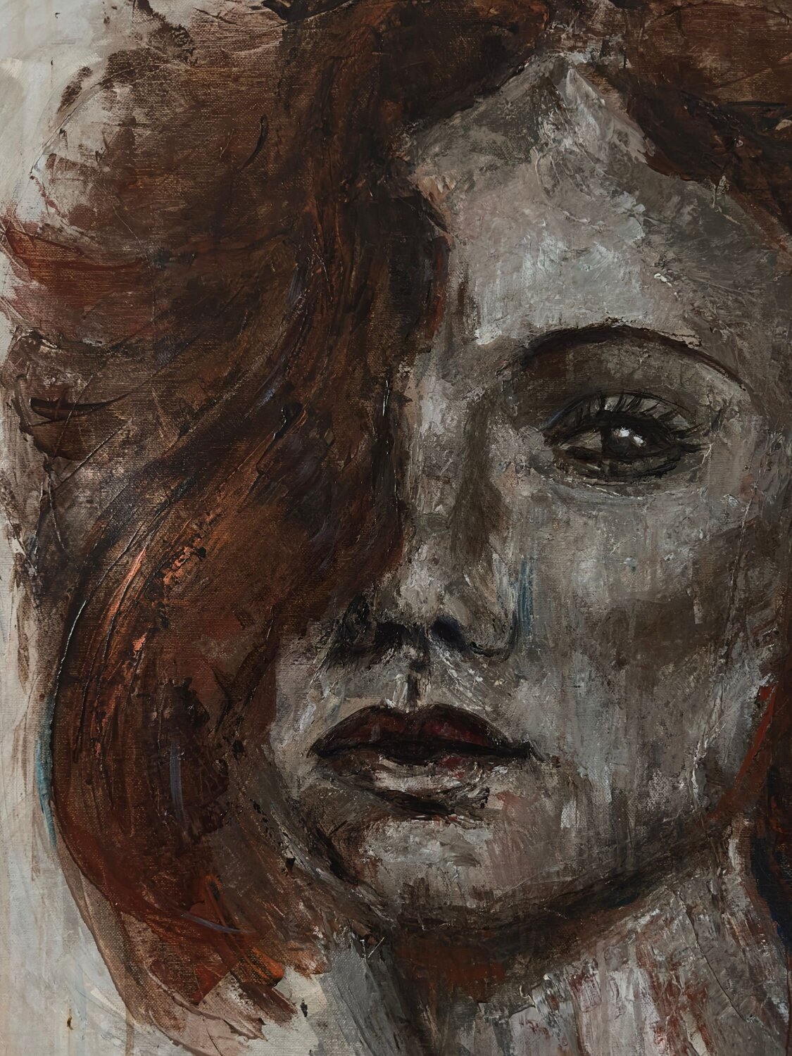 Ginger “Early work” NIENKE VISSCHER Original painting for sale