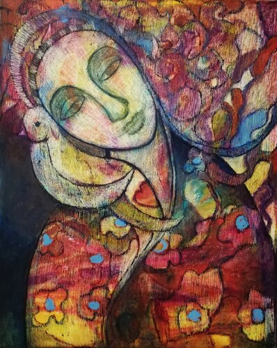 Et pourquoi pas... by Annie Vandemalle, Painting for Sale on Select
