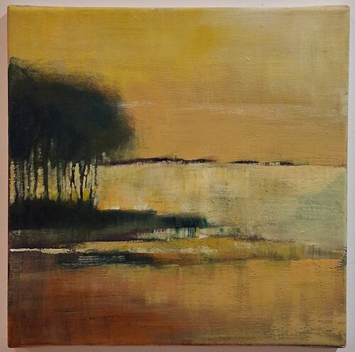 LA DOUCEUR SANS RAISON by Annie Vandemalle, Painting for Sale on Select