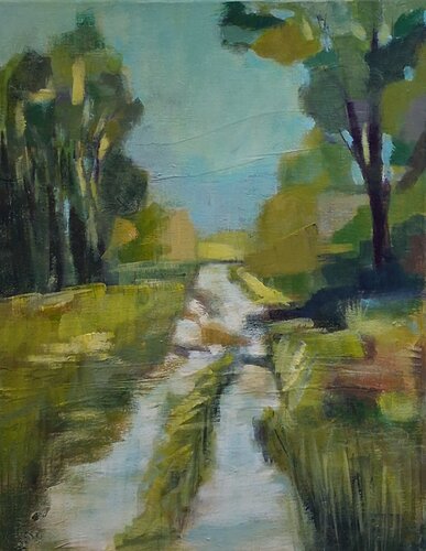 GOOD DAY by Annie Vandemalle, Painting for Sale on Select
