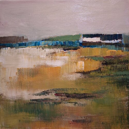 LES EAUX DE MARS by Annie Vandemalle, Painting for Sale on Select