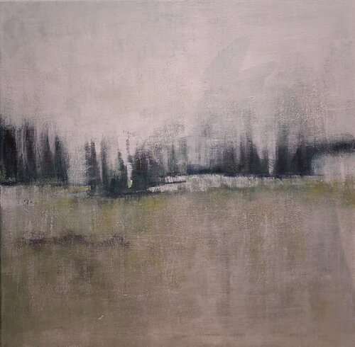 A FLEUR DE BRUME by Annie Vandemalle, Painting for Sale on Select