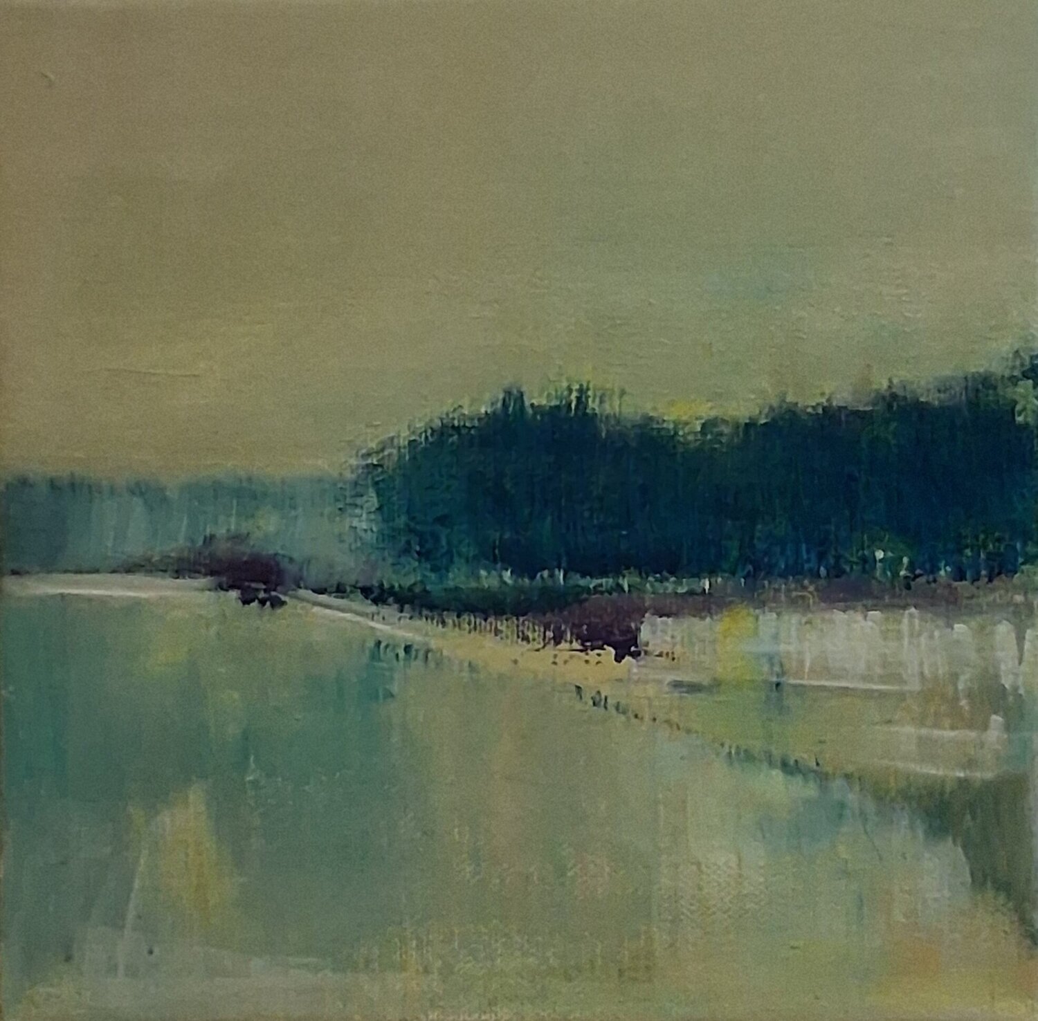 VERT VIF Annie Vandemalle Original painting for sale