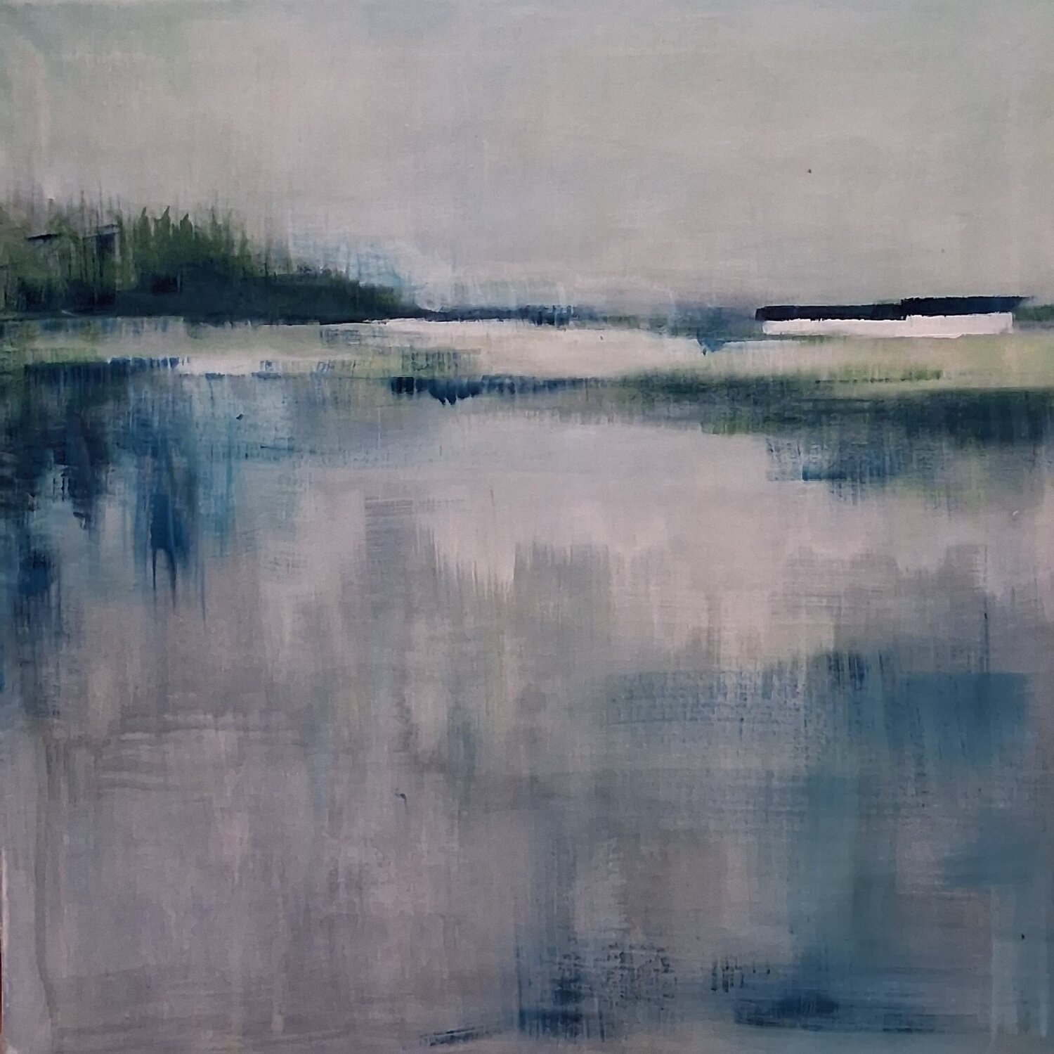 L'Eveil du silence Annie Vandemalle Original painting for sale