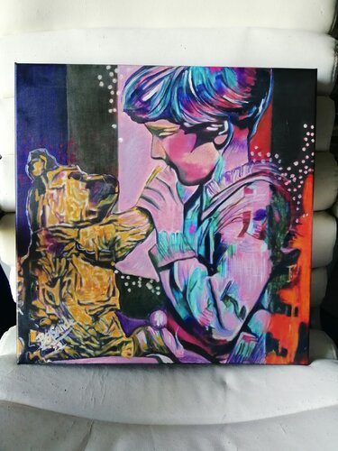 L'enfance by BEASANDE MISTRALI - OSSESIA Béatrice, Painting for Sale on Select