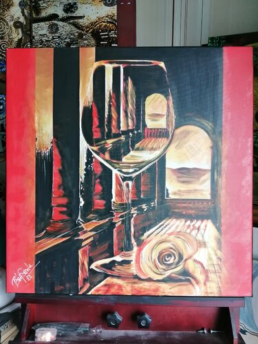 Romantique by BEASANDE MISTRALI - OSSESIA Béatrice, Painting for Sale on Select
