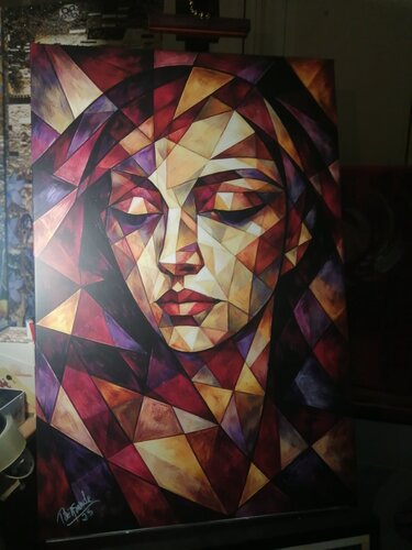 La gardienne du secret. by BEASANDE MISTRALI - OSSESIA Béatrice, Painting for Sale on Select