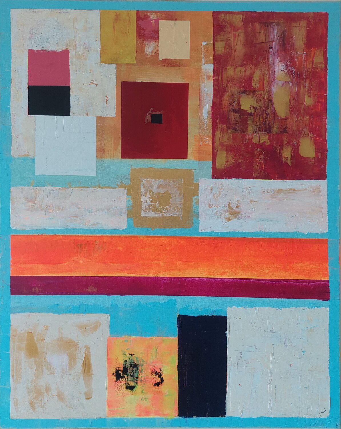 cubits 2 Jordi Bové Tombas Original painting for sale