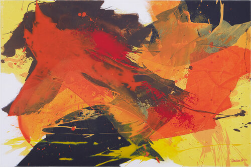 Feuer der Lebensfreude by Susanne Dowden, Painting for Sale on Select